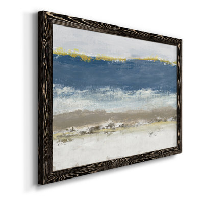 Blue Skies - Peinture sur toile encadrée