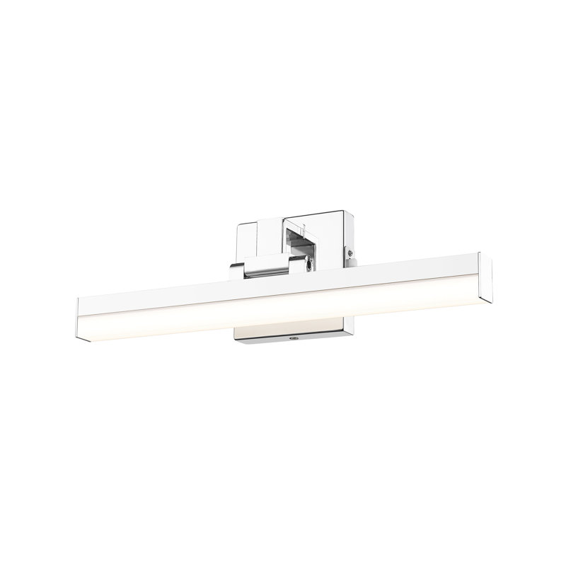 Brendyn Dimmable LED Bath Bar, 5"H x 18"W x 3"D, Chrome, 20 W