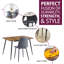 Mose 4 - Person Extendable Dining Set