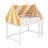 Elevated Loft Bed Featuring Dreamy Canopy, Soft LED Lights, And Convenient Book Shelf-830913879
