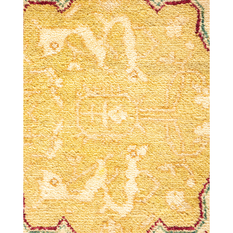 Tapis unique en laine noué à la main 6 pi 1 po x 9 pi 4 po nouvel âge Keenan