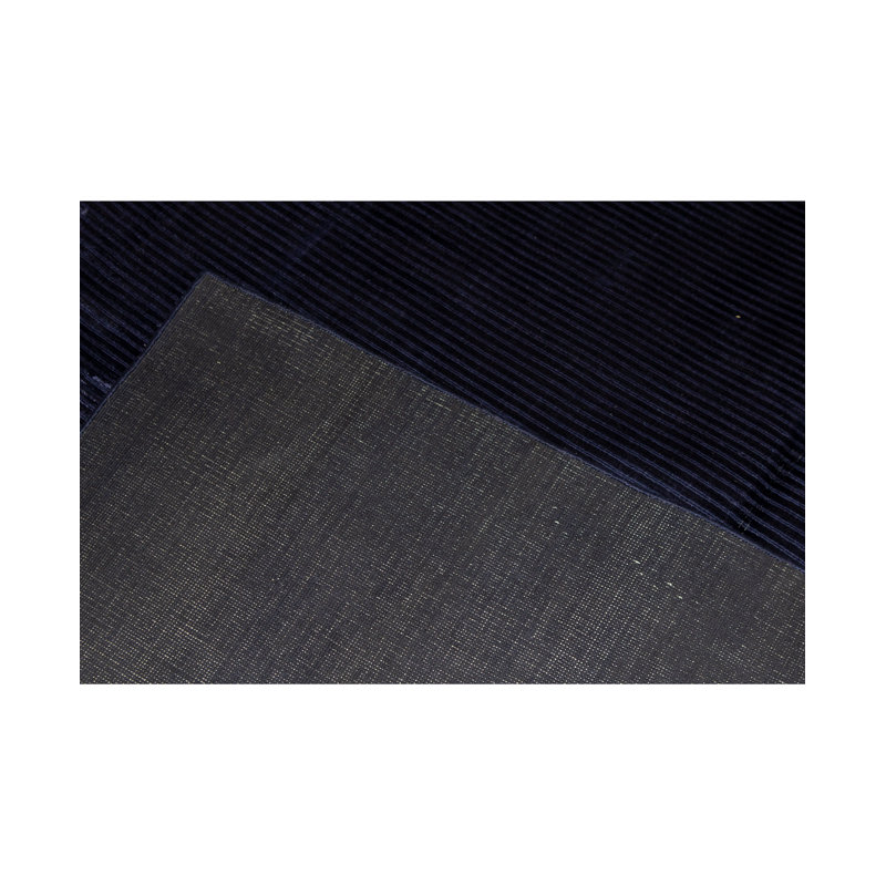 Tapis bleu de haute qualité noué à la main