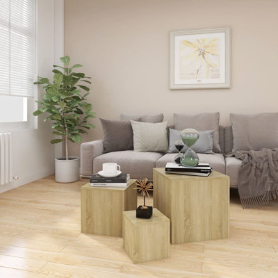 Gobind 3 Piece Nest of Tables