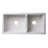 36'' L Double Bowl Fireclay Kitchen Sink-14385983
