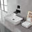 Wall Mount Spout Waterfall Bathroom Faucet-107558765