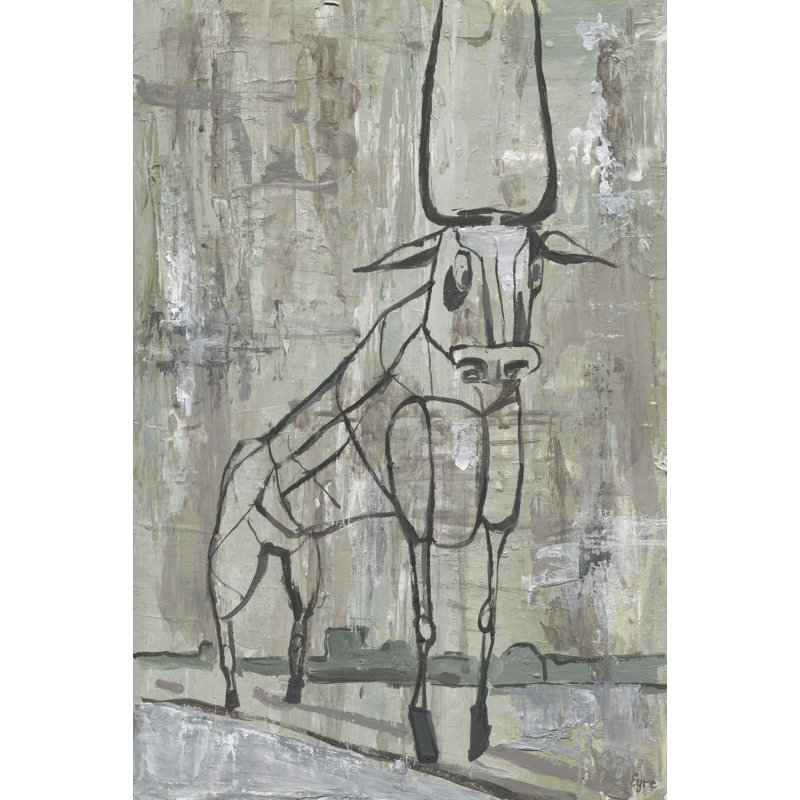 Light And Fast by Eyre Tarney - Wrapped Canvas Painting, 91cm H x 61cm W x 3.81cm D