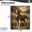 «Hunting Days» à motif écossais, giclée encadrée, design par Kim Allen-971140550-971140555