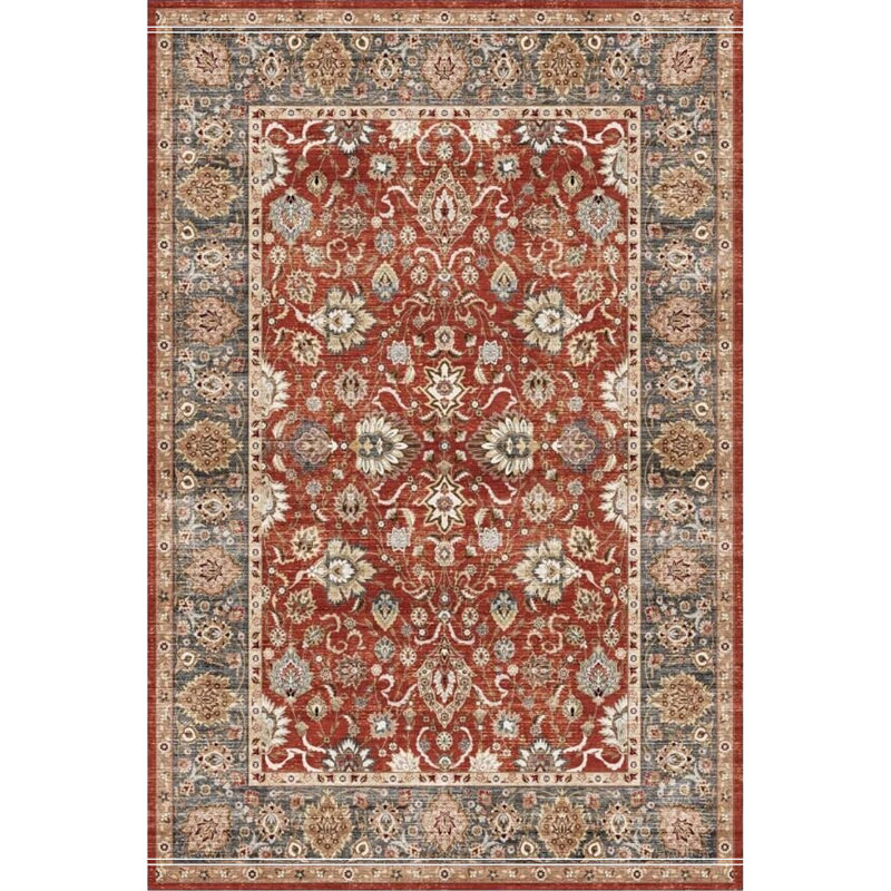 Abstract Rug, Rectangle 3'4" x 5'