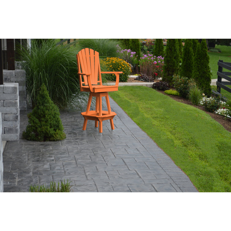 Tabouret de bar 29 po Nettie, Orange
