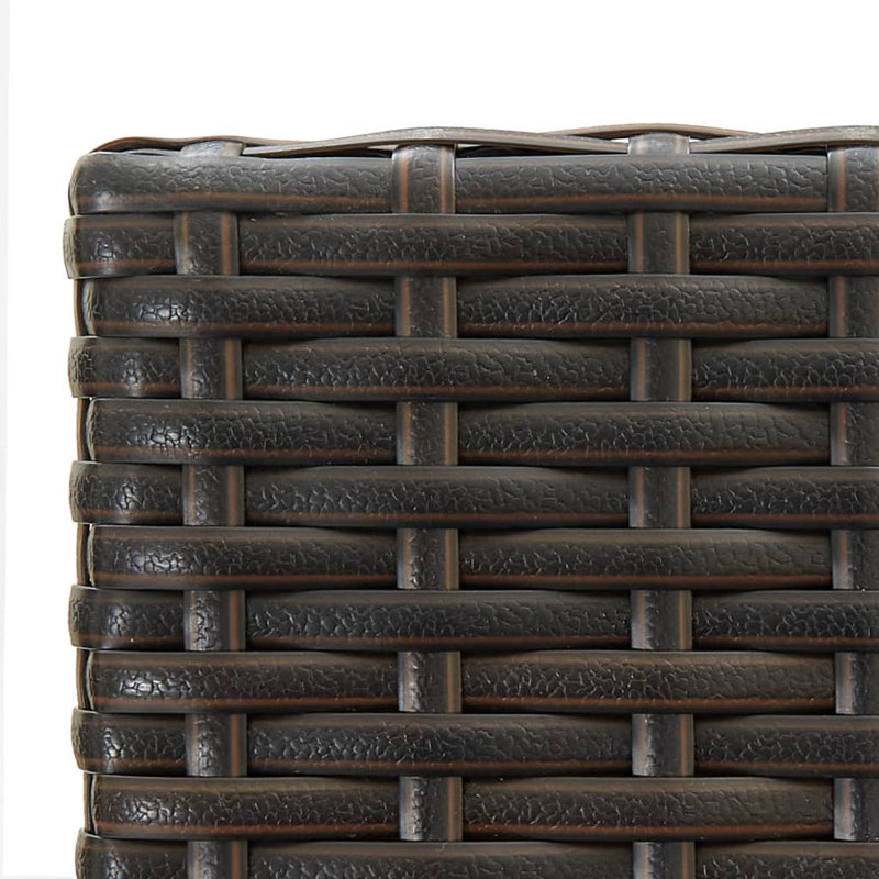 Kristo 6 Seater Rattan Conversation Set, Brown