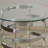 Telly Glass Top End Table