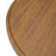 Ensemble de 2 tables basses et tables d'appoint rondes, formation de vide en PVC, table basse de 31,5 po avec rangement et table d'appoint de 15 po, ensemble simple, idéal pour le salon et la chambre à coucher.