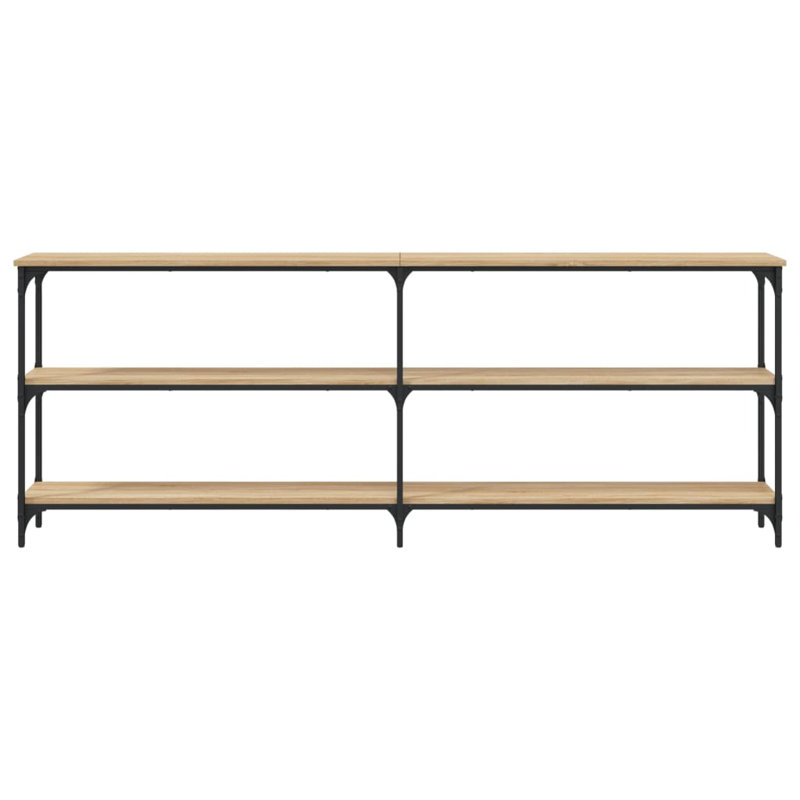Console Table, 75cm H x 200cm W x 29cm D, Sonoma Oak