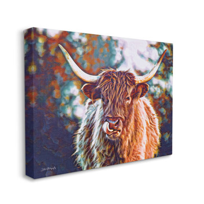 " Modern Cattle Portrait " by Dakota Diener