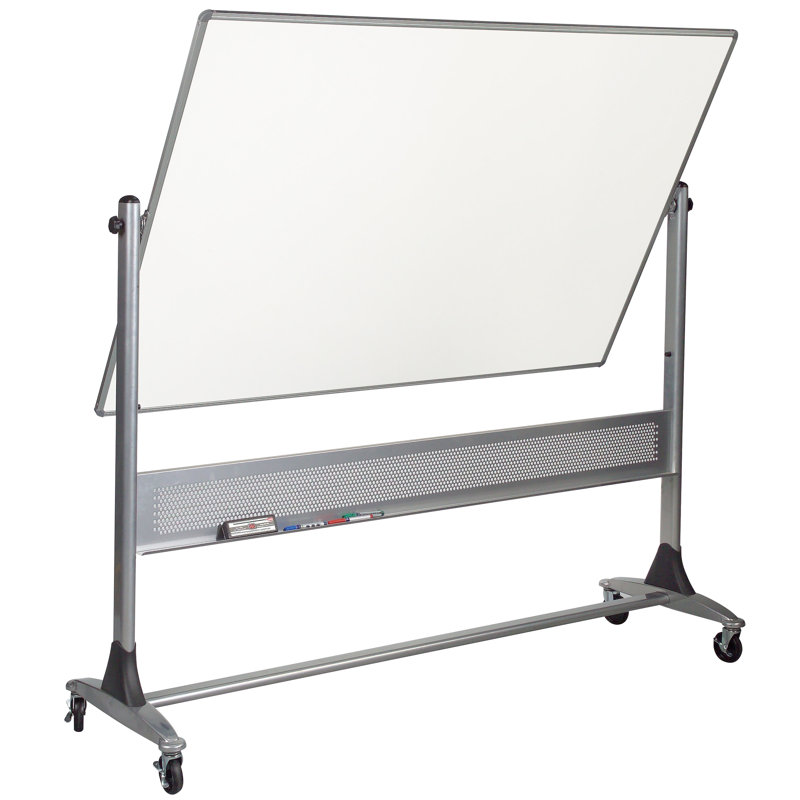Tableau blanc réversible autoportant Platinum, 48" x 72"