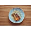 Gemstone Moonstone Stoneware Salad/Dessert Plate
