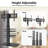 Square Fitueyes Floor TV Stand