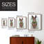 «Rabbit Carrot Hug», reproduction encadrée - bois massif-894464876-894464869