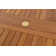 Balboa Teak Folding Dining Table