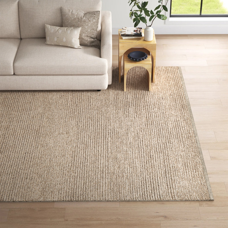 Danette Hand Tufted Wool Indoor Rug, Rectangle 9' x 12'
