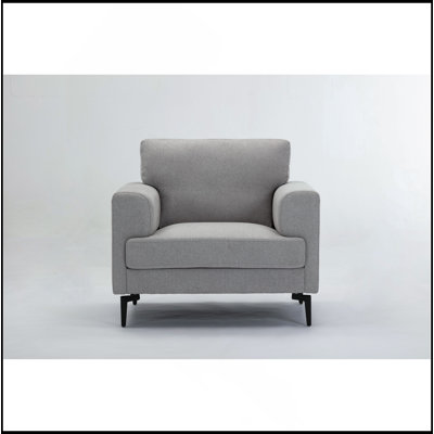 Light Gray Linen Chair