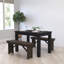 Table de salle à manger 46 po x 30 po Rustic Farmhouse-399666658-399666669