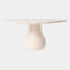 Baobab Round Mahogany Wood Dining Table