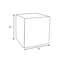 Repose-pieds Edan avec coussin Sunbrella-273903818