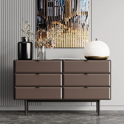 Buffet minimaliste et luxueux de style italien
