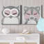 Hibou - ensemble de 2 peintures-269648853-271124477