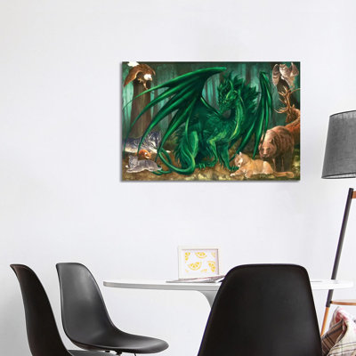 «Lord of the Forest» par Ruth Thompson - peinture sur toile tendue