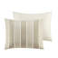 Édredon 3 pièces très grand / très grand taupe - Rembourrage alternatif 100% coton, garniture lavable au look moderne attrayant