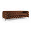 Ghaleb 237Cm Velvet Square Arms Sofa-639926100-639926111