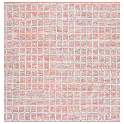 Tapis orange / ivoire Klevis 977