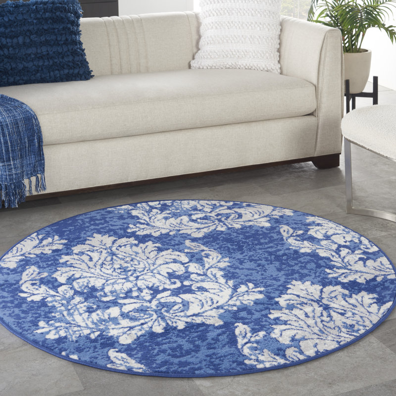 Genoveffa Oriental Indoor Rug, Round 5'