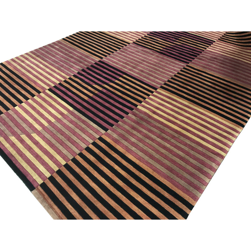 Himalayan Wool Striped Area Rug
