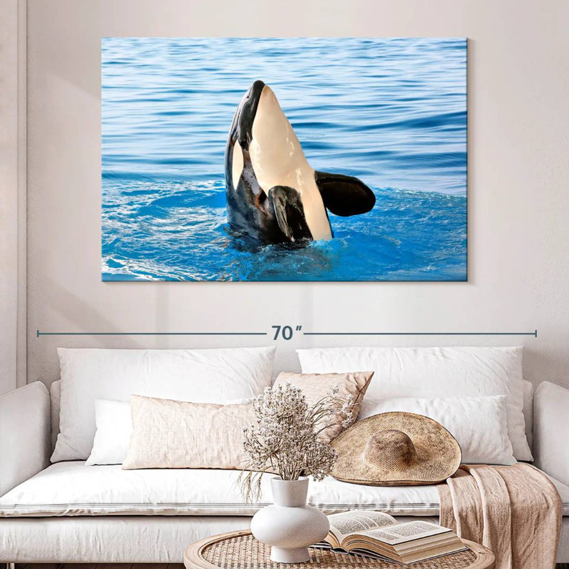 Brampt Orca Sighting, 34" H x 51" W