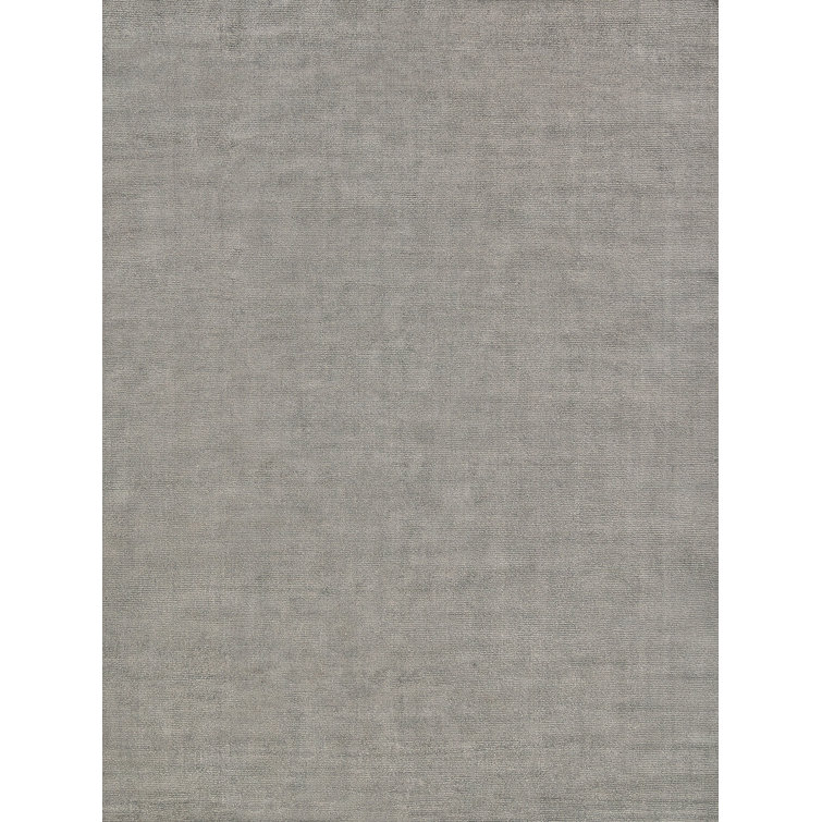 Duo Hand-Loomed Wool/Synthetic Brown Area Rug