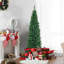 Sapin de Noël artificiel vert élancé-1504124136