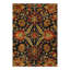 Barrucco Hand Knotted Area Rug in Navy Blue