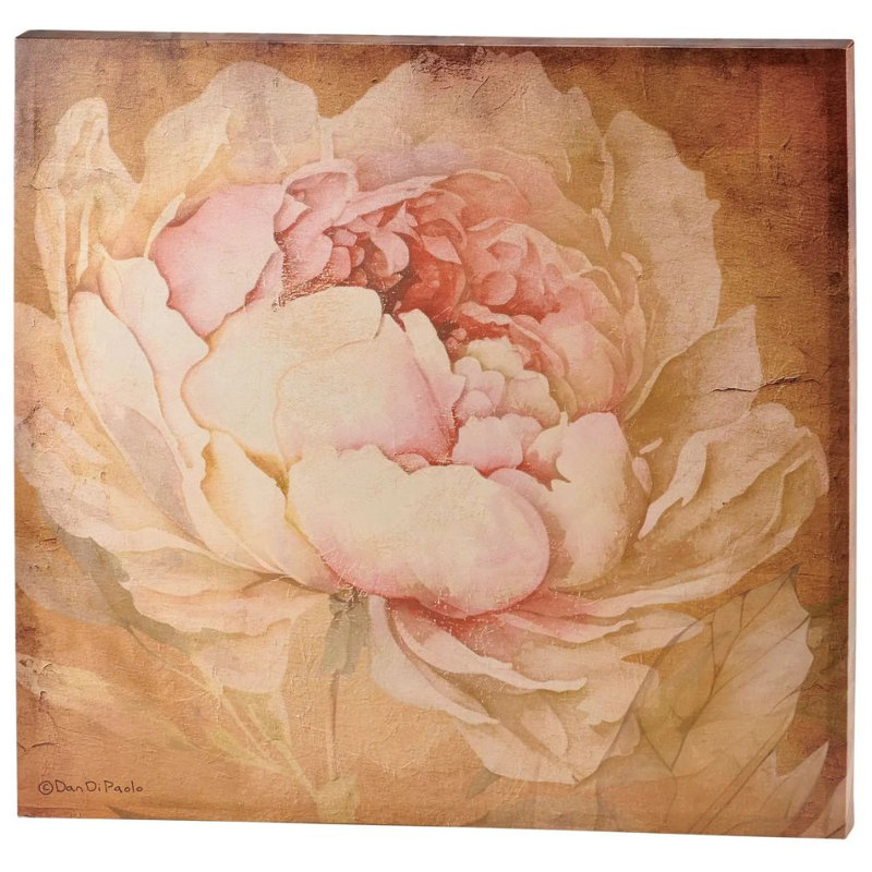 Peony Canvas Wall Art