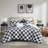 Full/Queen Checkered Comforter Set-127294232