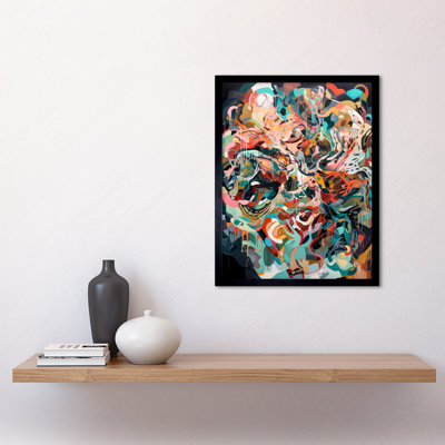 Asbery Henri Matisse Inspired Abstract Organic Shapes - Single Picture Frame Print
