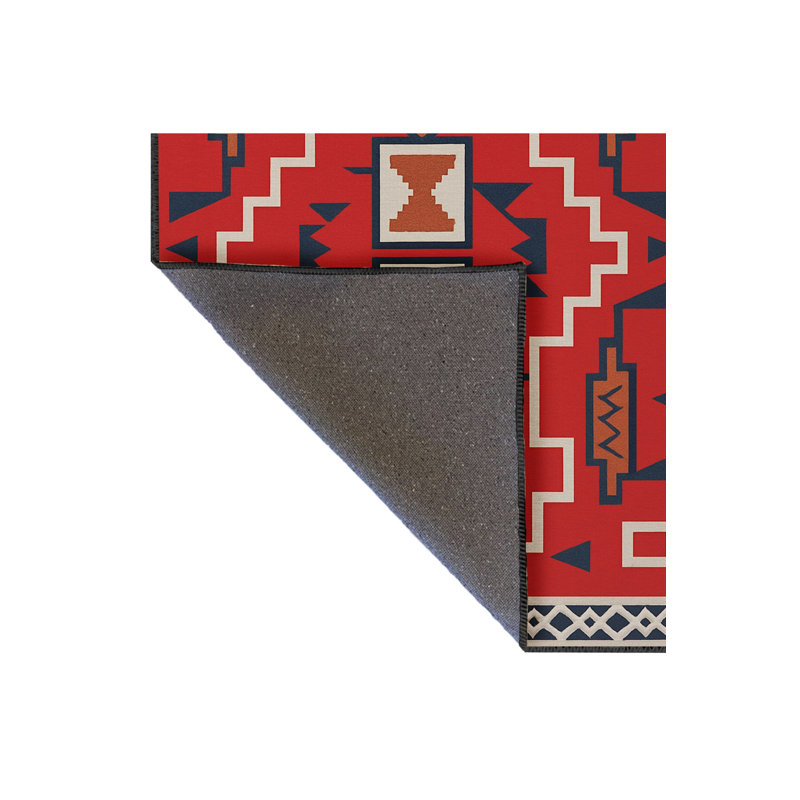 Tapis tissé à la main Mosso, 2 pi 6 po x 4 pi 11 po