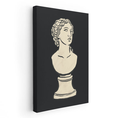 «Greek Statuary I», reproduction d'art sur toile