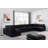 Ivanne Velvet U-Shaped Sectional Reversible-87141523