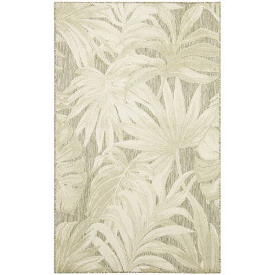 Clemencio Ivory Sage Modern Rug