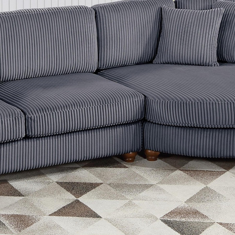 Ensemble modulaire 2 pièces XL, Gris