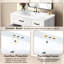 Meuble-lavabo 36 po avec lavabo en céramique, armoire de salle de bain avec tiroirs et armoire-1116730306