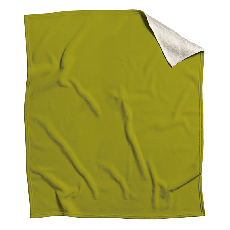 Couvertures de fond jaune uni, 60 po L x 80 po H